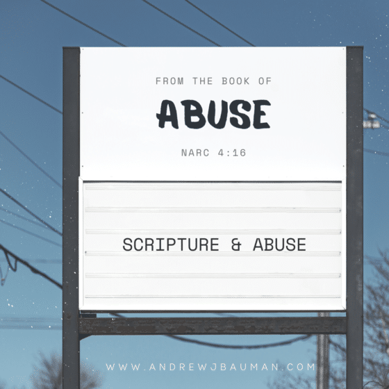 Scripture & Abuse